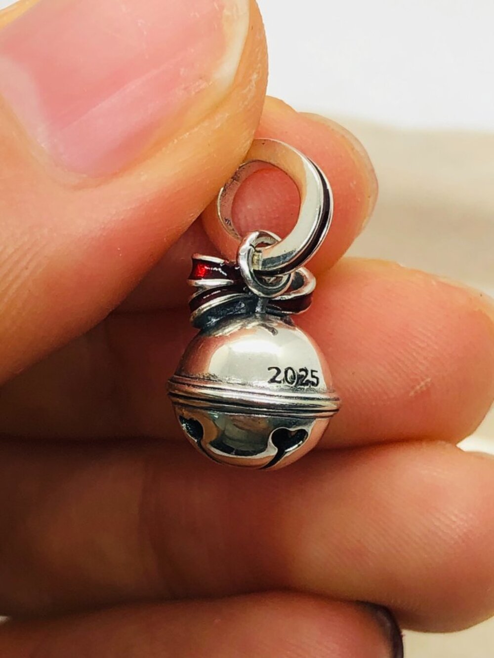 ✨🔥Pandora Holiday Bell Dangle Charm